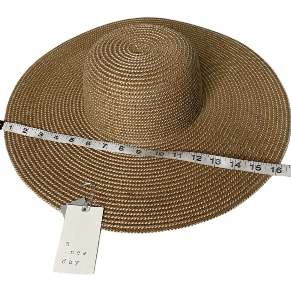 Women' Wide Brim Traw Hat - a New Day™ One Size